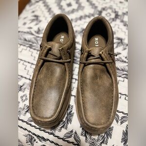 Roper Women’s  Brown Ankle Moc Toe Boots